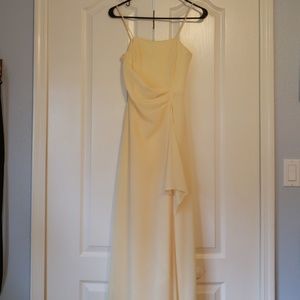 Beautiful Daisy Yellow Prom Dress